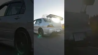 You don&rsquo;t chase it. You remember it.CT9A rolling away.Pure JDM atmosphere.エボを感じろ🔥