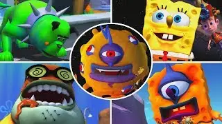 SpongeBob & Nicktoons: Globs of Doom - All Bosses