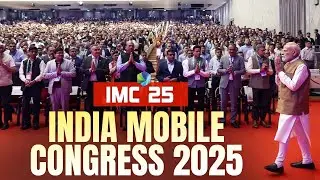 LIVE : PM Modi attends India Mobile Congress 2025 at Yashobhoomi, Delhi