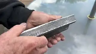 First casting of new 8&rdquo; Straight Edge Pattern