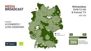 Netzausbau DVB-T2 HD und freenet TV