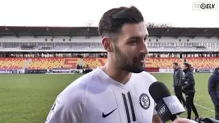 TV Elv // Nachschuss - SV Elversberg vs. SSV Ulm 1846 Fu&szlig;ball / 1:0