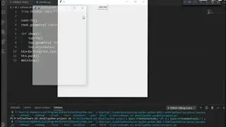 How to make transparent window in python tkinter |python project