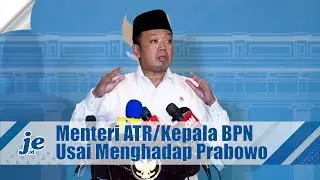 Menteri ATR/Kepala BPN Nusron Wahid Usai Penuhi Panggilan Presiden Prabowo