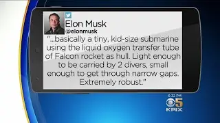 Elon Musk's Team Designing Escape Pod For Boys Trapped In Cave In Thailand