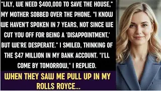 My Parents Cut Me Off—Then Begged for Money, Not Knowing I Was a Millionaire!