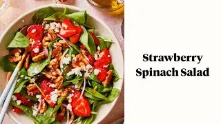 Strawberry Spinach Salad