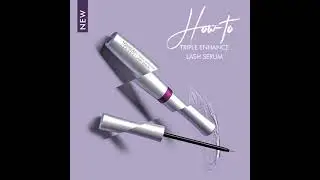How to apply the Triple Enhance Lash Serum