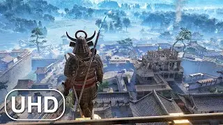 Osaka Castle Yasuke Brutal Combat | AC Shadows Ultimate 4K ULTRA HD Gameplay