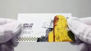 16pt Spot UV Business Card | Clubcard TV