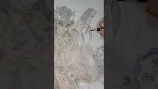 Realistic Pencil Portrait: Step-by-Step Drawing Process