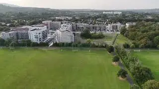 Panoramic Drone View from Shanganagh Park,Shankill, South Dublin
