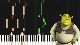 All Star - Smash Mouth - Piano Synthesia Tutorial