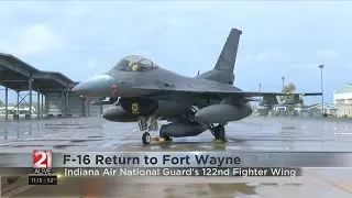 122nd Fighter Wing welcomes back F-16 jets