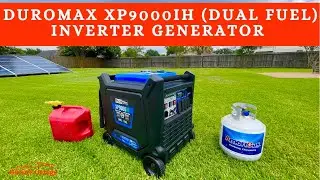 DuroMax XP9000iH 9000 Вт двухтопливный цифровой инверторный гибридный портативный генератор (РАБО...