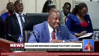 CS MUTAHI KAGWE DEFENDS SUGAR FACTORY LEASING | #HopeTvNewsWatch