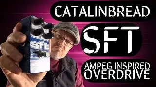Catalinbread SFT Overdrive Pedal.  MEAN ROCK TONES!