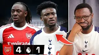 ARSENAL SHOCKED KUDUS TODAY! ARSENAL 4-1 TOTTENHAM REACTION!