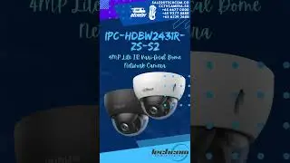 4MP Lite IR Vari-focal Dome Network Camera - IPC-HDBW2431R-ZS-S2 | Techcom Engineering Pte. Ltd