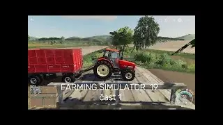 Farming simulator 19  časť 1 map SLOVAKIA VILLAGE