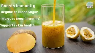 Healthy Mango 🥭 Passion Juice | Boost Your Skin, Digestion, and Immunity!