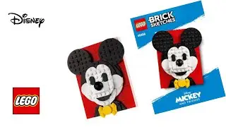 LEGO Mickey Mouse Brick Sketch set 40456 I Disney Mickey Mouse 🐭
