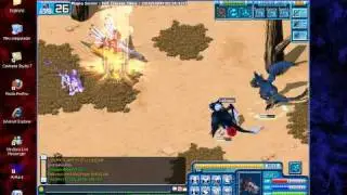 Digimon Battle Online Alphamon and DexDoruGoramon Vs ShineGreymon and Omnimon.