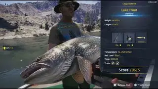 Diamond Lake Trout location on Golden Ridge Reserve.