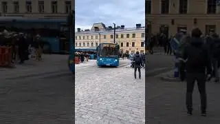 Dancing Bus Helsinki Finland😂#shorts #youtube #youtubeshorts #finland #foryoupage #asia #europe