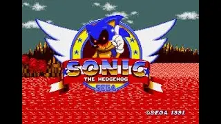 Sonic The Hedgehog Hack Gameplay Sonic SMD SHC 2024 HD 60 Fps