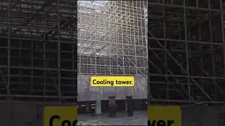Cooling tower  in refinery project.