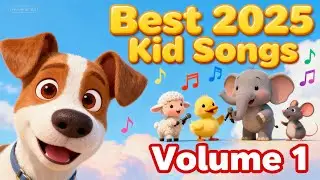 🎵 Лучшие детские песни 2025 года, том 1 | Весёлые анимационные песни от NormB 🐾