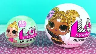 LOL DOLLS GLITTER SERIES & Lil Sister