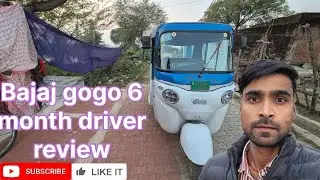 👍 Bajaj gogo p7012 6month driver owner review vlog 