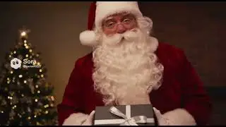 Santa give you guys a present ￼ for Christmas ￼