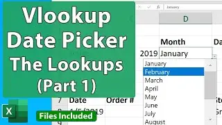 Vlookup Date Picker for Excel - Date Lookups
