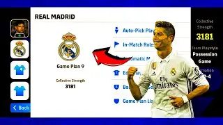 How To Select Real Madrid in eFootball&trade; 2025 Mobile | Change Your Dream Team Easily!