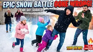 Jason & Travis LOSE - The Moment Kids Defeated Two NFL Players with One Simple Snowball Trick