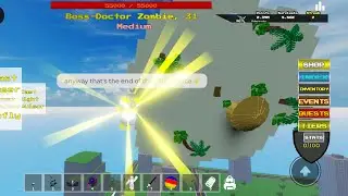 Showcasing the new spawn able island in mega Boss survival