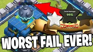 THIS HAS TO BE THE WORST FAIL IN CLASH OF CLANS HISTORY!!