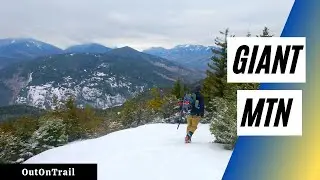 Snowy Mountain Hiking: Giant Mountain Wilderness [Giant Mountain and Rocky Peak Ridge]