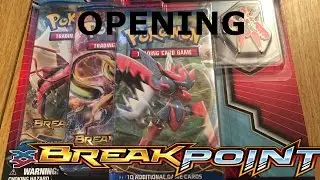 ★ Pokemon - Mega Scizor Pin BREAKpoint Blister Pack Opening