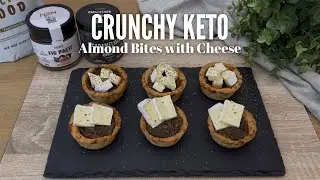 Crunchy Keto Almond Cheese Bites 🧀