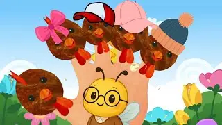 Chicken Family on the Farm | Finger Family Song | Little Bee