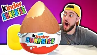 DIY GIANT KINDER SURPRISE EGG (WORLD RECORD LARGEST)