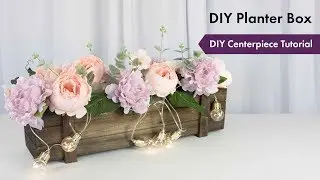 Planter Box Centerpiece Tutorial | How To Setup | eFavormart.com