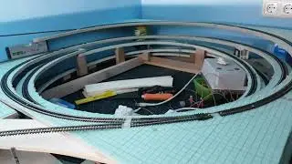 Erweiterung der Gleiswendel im Rohbau abgeschlossen.
