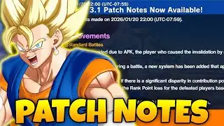 *HUGE* AFK Player Penalties & More!!! Gekishin Season 3.1 Patch Notes