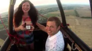 AERONUTS - Предложение руки и сердца на воздушном шаре.