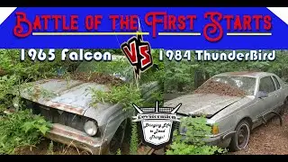 First Start in Years? 1965 Ford Falcon vs. 1984 Thunderbird: Battle of the Birds // Graveyard Style?